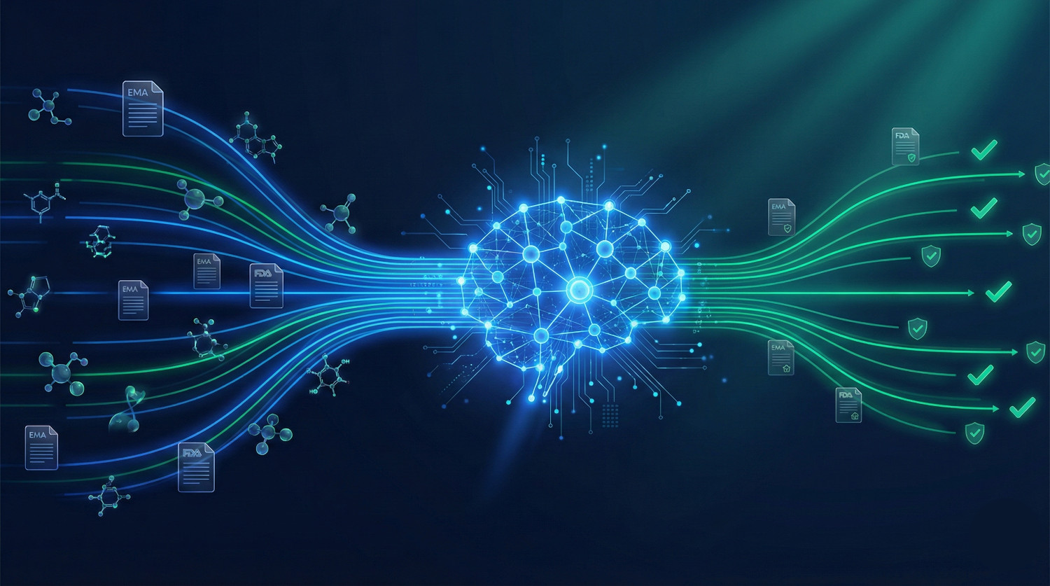 AI visualisation of pharmacovigilance: neural network processing pharmacological safety signals